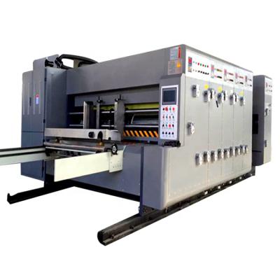 China machinery & Automatic Corrugated Box Carton Flexo Material Two Color Printer Printing Slotting Die Cutting Machine Price for sale