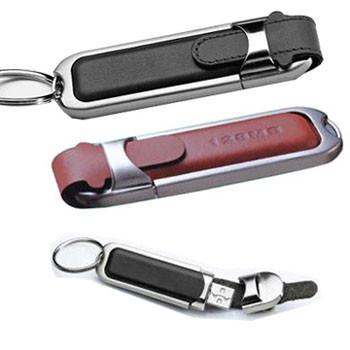 China leather usb with high quality,OEM leather usb flash 2.0 with logo print usb 16gb for sale