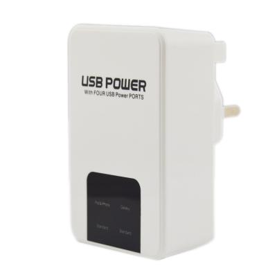 China british system BS usb power adapter with four usb power ports for sale