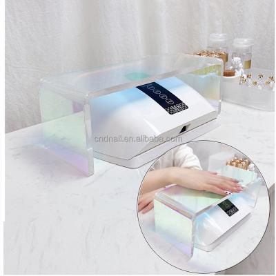 China Durable High-penetration Manicure Hand Pillow Niche Aurora Jelly Thickened Acrylic Lightweight Therapy Machine Tool for sale