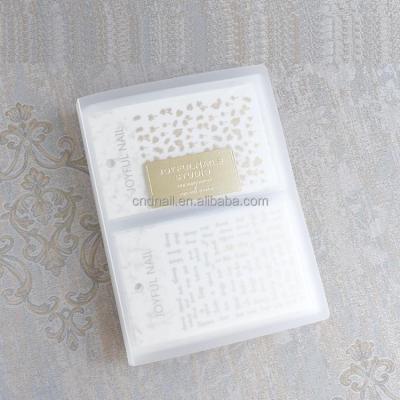 China Wholesale Eco-friendly Nail Sticker Storage Nail Sticker Storage Book Booking Box for sale