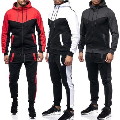 China Breathable Sports Mens Tracksuit Set Hoodies Long Sleeve Slim Fit Sweatsuit Pant Jogger Suit Men Full Pants Bars Tracksuit For Men for sale