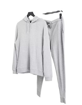 China Breathable lightweight tracksuit in gray marl sweatsuit tracksuit for men for sale