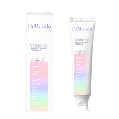 China Anti-Cavity DrMundo Vitamin B5 sensitive care toothpaste Prevent Cavities and gums care 108g OEM/ODM service toothpaste manufacturer for sale