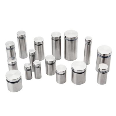 China Balustrade OEM Stainless Steel Glass Mounting Standoffs For Frameless Glass for sale