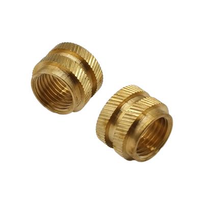 China Aluminum factory direct hair tube teeth G1/4 insert hole precision 0.03mm inner national standard copper material custom processing parts for sale