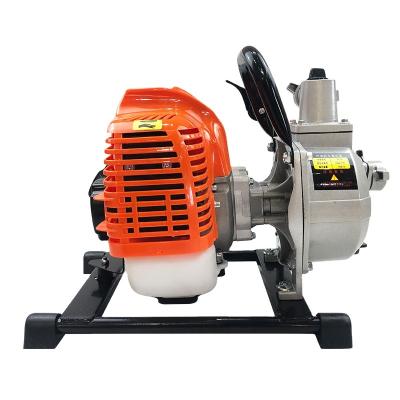 China Family Homes Mini A2F5/60R-C7 Hand Held Water Pump 1.3HP Gasoline Water Pump for sale