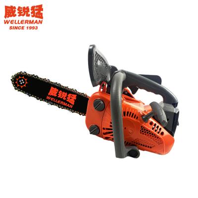 China 2-Stroke Mini Chainsaw 25cc Motosega Gasoline Chainsaw For Tree Cutting for sale