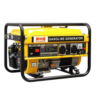 China Portable Factory Gas Turbo Generators 210cc Power 3 Phase Gasoline Generator 15L for sale