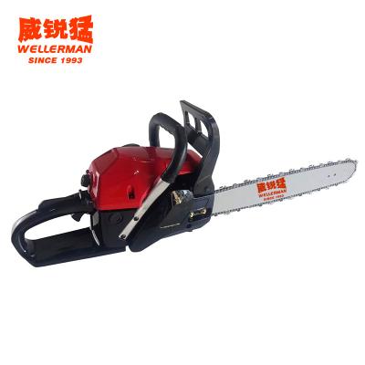 China New Arrival 2-Stroke 4500 Petrol Gasoline Chainsaw Cordless Chainsaw Logging Machine 45CC For Garden for sale