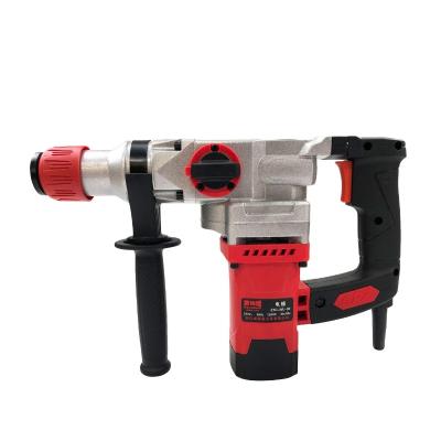 China 1300W Industrial Heavy Duty Electric Demolition Breaker 38mm Electric Hammer Drills Machine 51*38.8*33 for sale