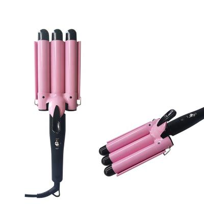 China Hot Iron Automobile Turning New Hair Curler Tourmaline Ceramic Curling Hair Curlers Hair Magic Wands Hair Straightener 5 for sale