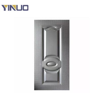 China Waterproof modern fireproof steel embossed door skin for security doors for sale