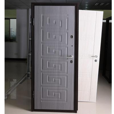 China Modern Hotel Interior Fancy Bullet Anti Theft Proof Turkish Steel Wooden Doors for sale