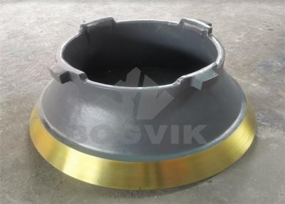 China Mn22Cr2 C1550 Heavy Duty Cone Wear Part Concave 603/1618TT Mantle 603/1617TT for sale