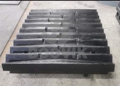 China High Manganese C150 Jaw Liner fixed jaw plate MM0578984 with quarry teeth zu verkaufen