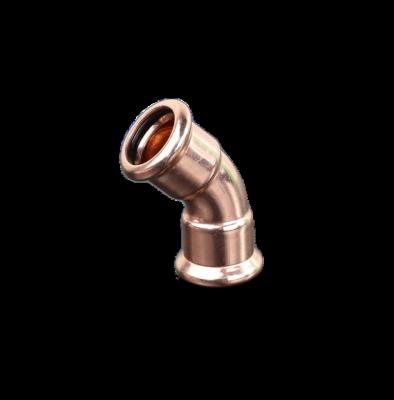 China Copper Press Plumbing Fittings Equal for sale