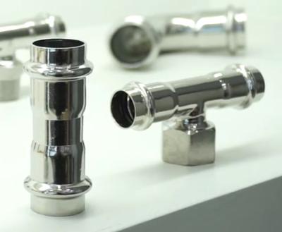 China Factory Custom Stainless Steel Plumbing Welding Fittings Wholesale Equal for sale