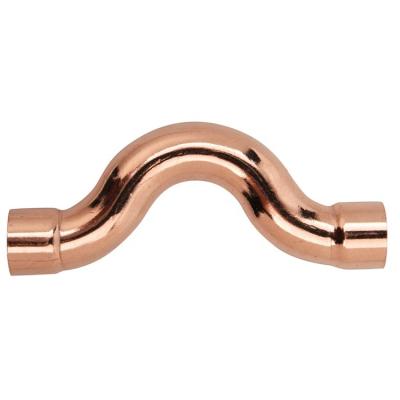 China WRAS Copper Fittings Copper Pipe Fittings HVAC Welding Plumbing Full Crossover Copper Fitting Wholesale Equal for sale