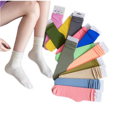 China Antibacterial Uron Free Packing Heavy Slouch Socks For Women Thick Slouch Socks for sale