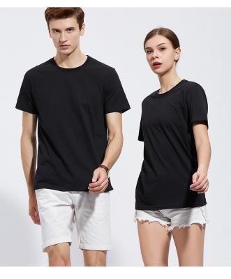 China TOP ONE Wholesale Custom Clothes 210g Cotton Men Clothes Anti-wrinkle Mask Solid Short Sleeve T-Shirt for sale