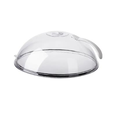 China Viable Transparent Microwave Splatter Visible Cover For Food Keeper Lid With Steam Exhales Cool-keep Cover Fly Prevention Cover for sale