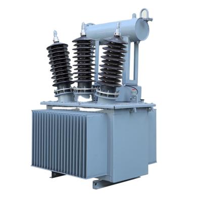 China Oil-Shaped Electric Power Transmission 12.47kv 13.2kv 13.8kv 15kv 500kva Distribution Power Transformer for sale