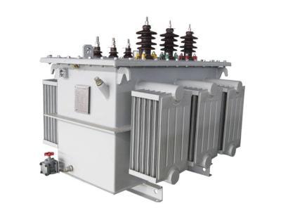 China Hermetically Sealed Oil Filled Electric Power Transmission Transformer Three Phase Step Up Step Down Transformer for sale