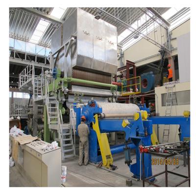 China Cailun Paper Industry 2880 mm Full Automatic Small Toilet Paper Making Machine Facial Tissue Paper Machine for sale