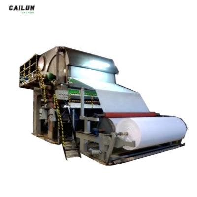 China Paper industry Cailun paper mill small business tissue paper towel machine toilet for paper product making machine for sale