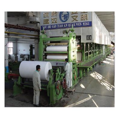 China Paper Industrial China Manufactures Machine Fourdrinier A4 Wire Copy Printing Cultural Paper Making Machine for sale