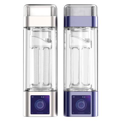 China Capacity LCD Display Hydrogen Water Bottle WEIZI Type C Charging Port for sale