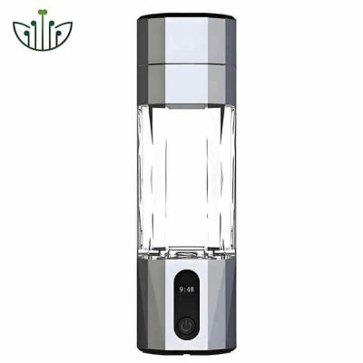 China USB Port Hydrogen Water Bottle High Borosilicate Glass Material WEIZI for sale