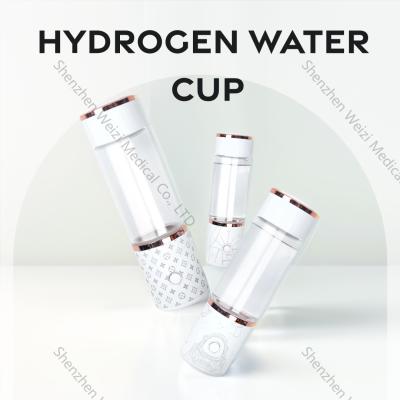 China White Antioxidant Hydrogen Generating Water Bottle WEIZI Customizable for sale