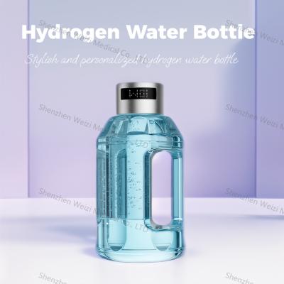 China Sport Draagbare Hydro Fles H2 Generator 1.5L Voor dagelijkse hydratatiebehoeften Te koop