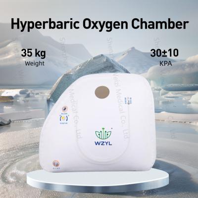 China Sitting Hyperbaric Oxygen Therapy Soft Chamber Customized For Anti Aging for sale