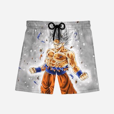 China QUICK DRY dragon ball printer waterproof beach shorts z ball gothic figuarts dragon panties adult sports panties for sale