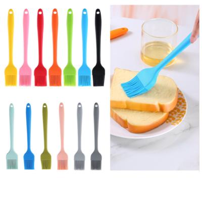 China Silicone Stocked Basting Brush , Heat Resistant Brush , Food Grade Spread Oil Butter Sauce Marinades For BBQ Grill Basting for sale