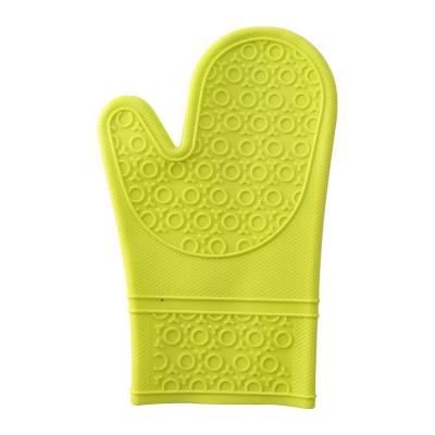 China Durable Home BBQ Gloves Heat Resistant Cooking Oven For Cooking Hands Silicone Glove for sale