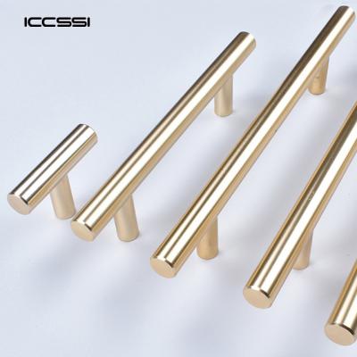 China Newly Design Modern Kitchen Hardware Sideboard Handles Drawer Pull Handles Rose Gold Color for sale