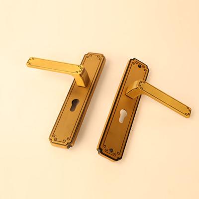 China Modern types of door handle for internal wooden door for sale