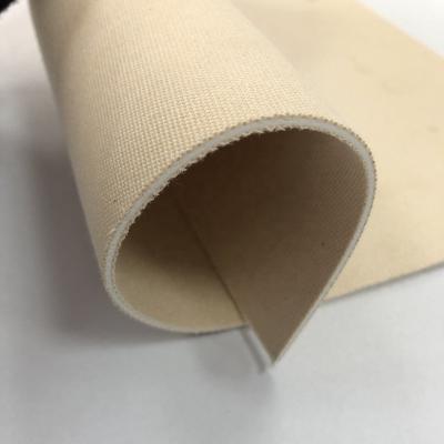 China Other Food Grade White Cotton Conveyor Belt For Cookie / Dough / Bakery Industry for sale