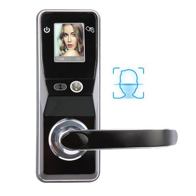 China 3D Identification Zinc Alloy Waterproof Technology Face Security Tediton Intelligent Face Recognition Smart Door Lock for sale