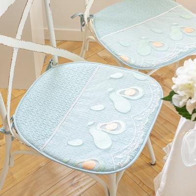 China Wholesale Outdoor Tie Strap Square Outdoor Cushion Girl Chair Non-slip Customized Customized Indoor Cushion for sale