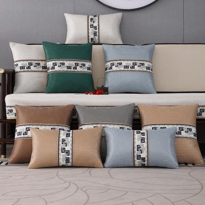 China Summer anti-static ice hug pillowcase office living room car cushion silk pillowcase customization for sale