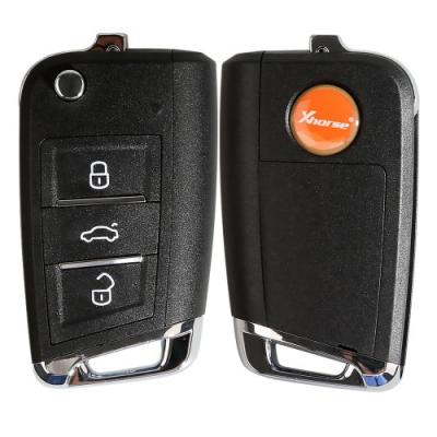 China Xhorse XSMQB1EN Smart Remote Key VW MQB Filp 3 Buttons Xhorse XSMQB1EN Smart Remote Key For VW MQB Filp 3 Buttons Proximity English 10pcs/Lot for sale