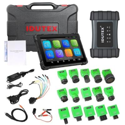 China MOST CARS IDUTEX TS910 Pro Intelligent Car Diagnostic Platform For Heavy Duty Vehicles With 10 Inch High - Qualified Industrial Diagnostic Tablet for sale