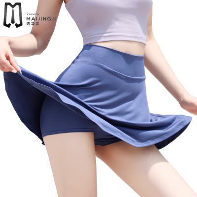 China Breathable Classic Women's Pleated Tennis Mini Skirt, Sweat-absorbent, Breathable, Stretchy Sports Golf Skirt Shorts for sale