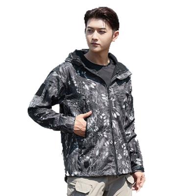 China Tactical Special Forces Waterproof, Warm And Thickened Military Fan Assault Breathable Coat Shark Skin Three In One Coat for sale