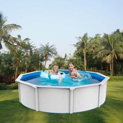 China STARMATRIX SP6412B/BW Diameter 6.4m Height 1.2m Adult Above Ground Steel Wall Swimming Pool 33780L /8920gal for sale